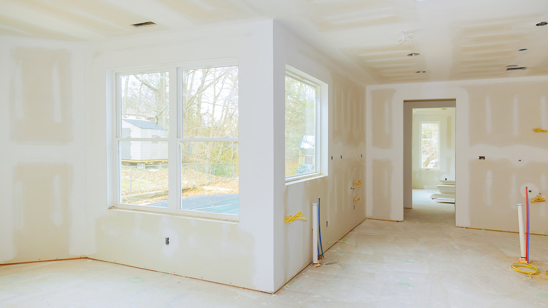 interior of new home build in progress lincoln ne full width